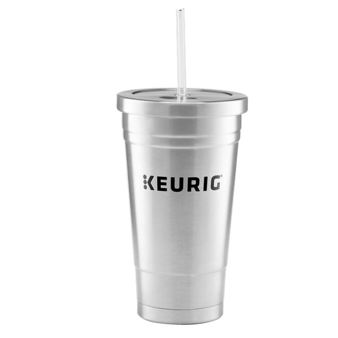 16oz Stainless Steel Iced Beverage Tumbler - Image 3