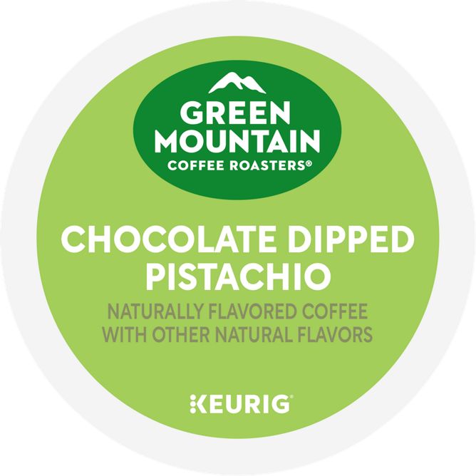 Chocolate Dipped Pistachio Coffee
