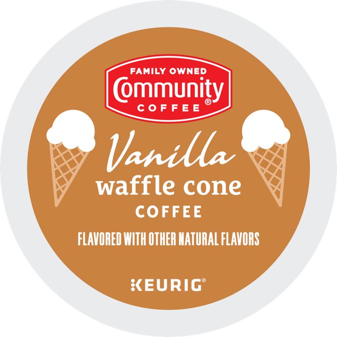 Vanilla Waffle Cone Coffee
