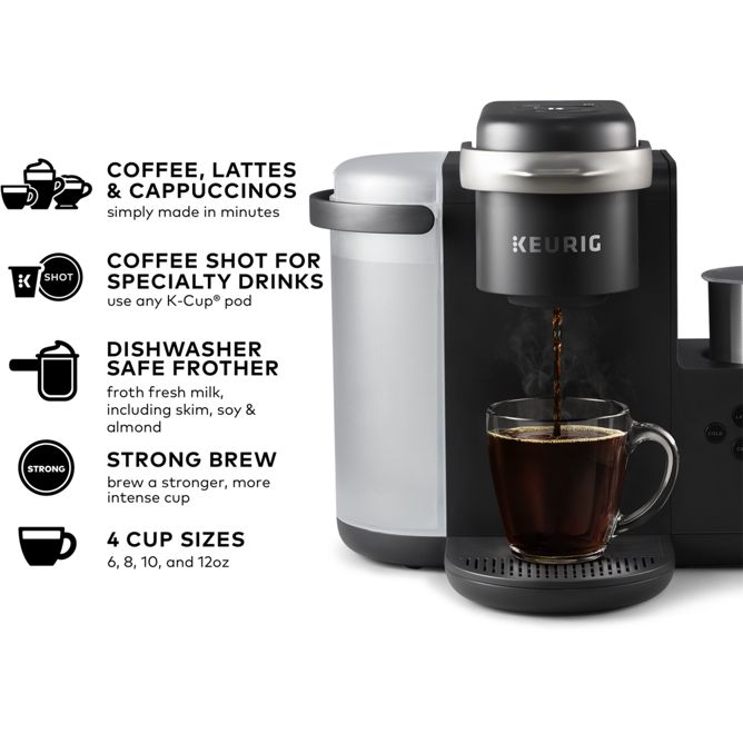 K-Café® Single Serve Coffee Latte & Cappuccino Maker - Image 2