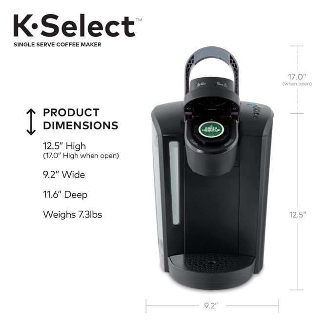 Keurig® K-Select® Coffee Maker (Graphite) - Image 6