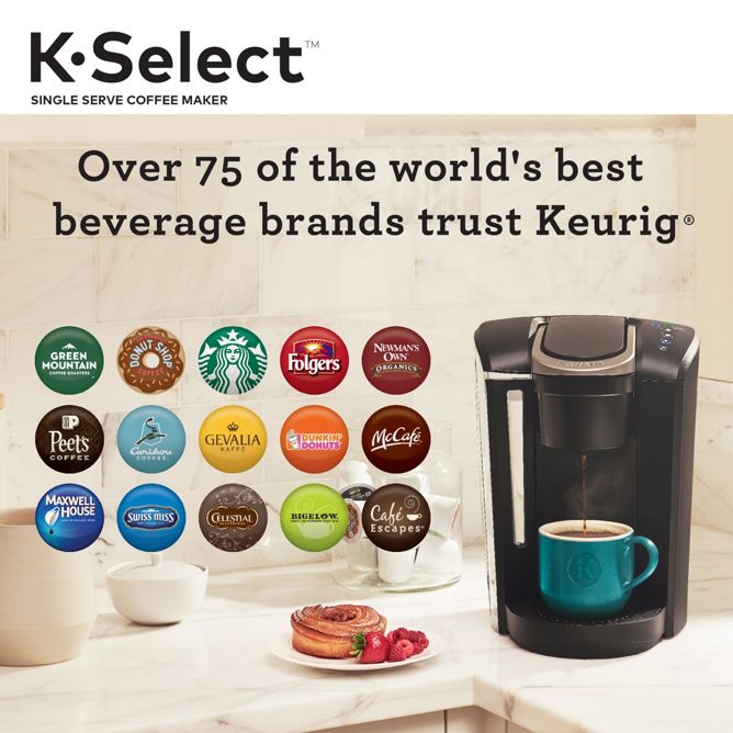 Keurig® K-Select® Coffee Maker (Graphite) - Image 7