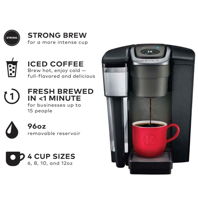 K-1550™ Large Reservoir Coffee Maker - Home or Business Use - Image 2