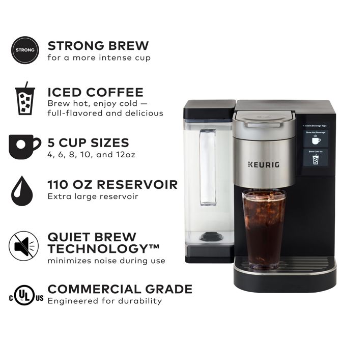 Keurig® K-2550™ Medium Business Coffee Maker - Pour Over Water Reservoir - Image 3