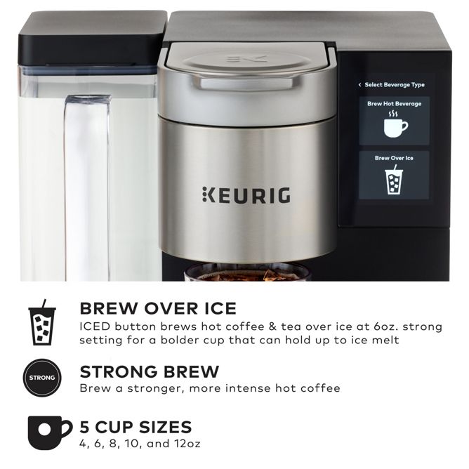 Keurig® K-2550™ Medium Business Coffee Maker - Pour Over Water Reservoir - Image 5